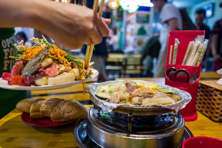 Essen in Hanoi