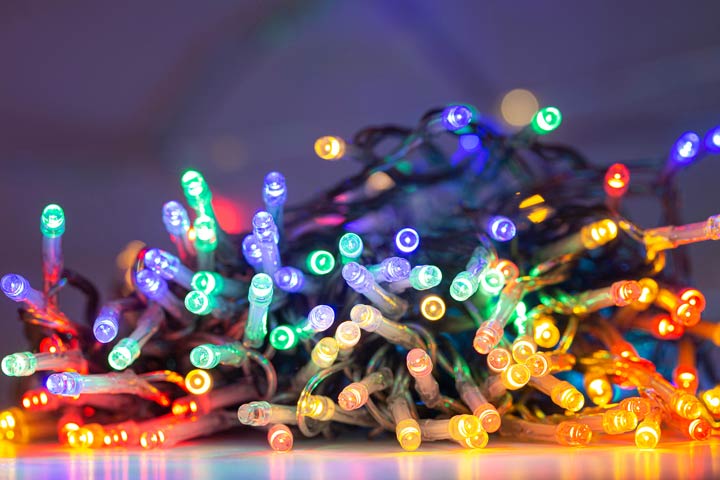 Weihnachtsbeleuchtung Leuchtdioden