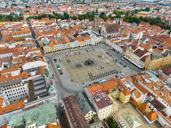 Budweis in Südböhmen