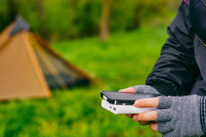 Mitführen einer Powerbank ist ratsam