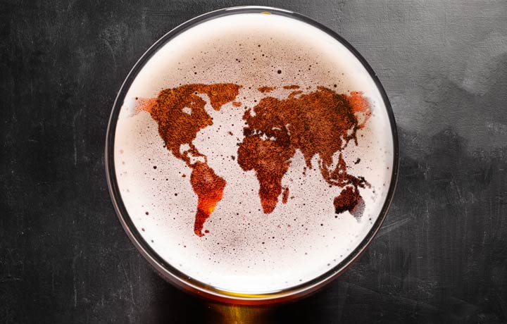 Internationale Bierspezialitäten aus aller Welt entdecken